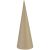 Paper Mache Open Bottom Cone 13.75 X 5 Inches