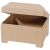 Paper Mache Jewel Box 7 Inches X 5.5 Inches