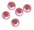 Round Rhinestones Embellishment 7mm Pink