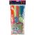 Pom Pom and Chenille Craft Kit with Googly Eyes and Feathers Neon