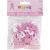 Breast Cancer Ribbons Foam Stickers Pink Assorted