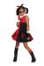 DC Super Villain Collection Harley Quinn Girls Costume with Tutu Dress Extra Small