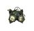 Gold Steampunk Kitty Cat Women s Costume Half Mask with Goggles Masquerade