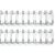 The Cinch Book Binding Wires 0.75 Inch Silver