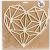 Lucky Dip Decor Flourish Geo Heart