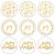 Lucky Dip Collection Christmas Foil Stickers Tis The Season
