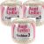 Spinrite Aunt Lydia's Fashion Crochet Thread Bridal White 1 Pack of 3 Piece