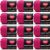 Spinrite Red Heart Super Saver Yarn Shocking Pink Pack of 12 Skein