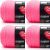 Spinrite Red Heart Super Saver Yarn Pretty n Pink Pack of 4 Skein