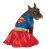 Classic Pet Supergirl Dress Costume Extra Large