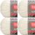 Spinrite Red Heart Soft Yarn Off White Pack of 4 Skein