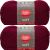 Spinrite Red Heart Soft Yarn Wine Pack of 2 Skein