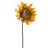 Glitter Sunflower Pick Yellow And Orange 10 Inches