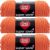 Spinrite Red Heart Super Saver Yarn Carrot Pack of 3 Skein
