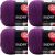 Spinrite Red Heart Super Saver Yarn Dark Orchid Pack of 4 Skein