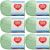 Spinrite Red Heart Soft Baby Steps Yarn Baby Green Pack of 6 Skein