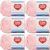 Spinrite Red Heart Soft Baby Steps Yarn Baby Pink Pack of 6 Skein