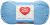 Spinrite Red Heart Soft Baby Steps Yarn Baby Blue Pack of 24 Skein