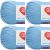 Spinrite Red Heart Soft Baby Steps Yarn Baby Blue Pack of 4 Skein