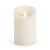 Flameless Candle Vanilla Scented Moving Flame Candle With Timer 4 Inch Ivory