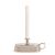 Flameless Window Candle Lamp Brushed Nickel