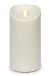 Flameless Candle Unscented Outdoor Pillar Candle 7 Inch