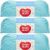 Spinrite Red Heart Soft Baby Steps Yarn Aqua Pack of 3 Skein