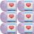 Spinrite Red Heart Soft Baby Steps Yarn Lavender Pack of 6 Skein