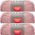 Spinrite Red Heart Soft Yarn Rose Blush Pack of 3 Skein