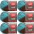 Spinrite Red Heart Soft Yarn Waterscape Pack of 6 Skein