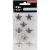 Cool Kid Collection Res Stars Metallic Silver