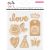 Cute Girl Collection Wood Embellishments