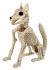 Skeleton Fox 16.5 Inches