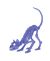 Ghostley Black Light Resp Lil Kitty Bonez 20 Inches