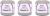 Spinrite Aunt Lydia's Metallic Crochet Thread Size 10 Silver & Silver 1 Pack of 6 Piece