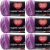 Spinrite Red Heart Super Saver Yarn Purple Tone Pack of 6 Skein