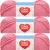 Spinrite Red Heart Soft Baby Steps Yarn Strawberry Pack of 3 Skein