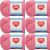 Spinrite Red Heart Soft Baby Steps Yarn Strawberry Pack of 6 Skein