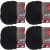 Spinrite Red Heart With Love Yarn Black Pack of 4 Skein
