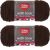 Spinrite Red Heart With Love Yarn Chocolate Pack of 2 Skein