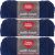 Spinrite Red Heart With Love Yarn Navy Pack of 3 Skein