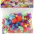 Pom Poms Assorted Hot Colors And Sizes