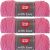 Spinrite Red Heart With Love Yarn Bubble Gum Pack of 3 Skein
