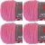 Spinrite Red Heart With Love Yarn Bubble Gum Pack of 4 Skein