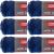 Spinrite Red Heart With Love Yarn Deep Blues Pack of 6 Skein