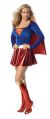 Secret Wishes Womens Adult Supergirl Costume Blue Red Large
