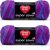 Spinrite Red Heart Super Saver Yarn Grape Fizz Pack of 2 Skein