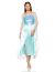 Womens Disney Frozen Elsa Deluxe Costume Light Blue Medium 8 10