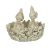 Seasons Crazy Bone Nest 6 Inch Bone Color