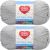 Spinrite Red Heart Soft Baby Steps Yarn Elephant Pack of 2 Skein